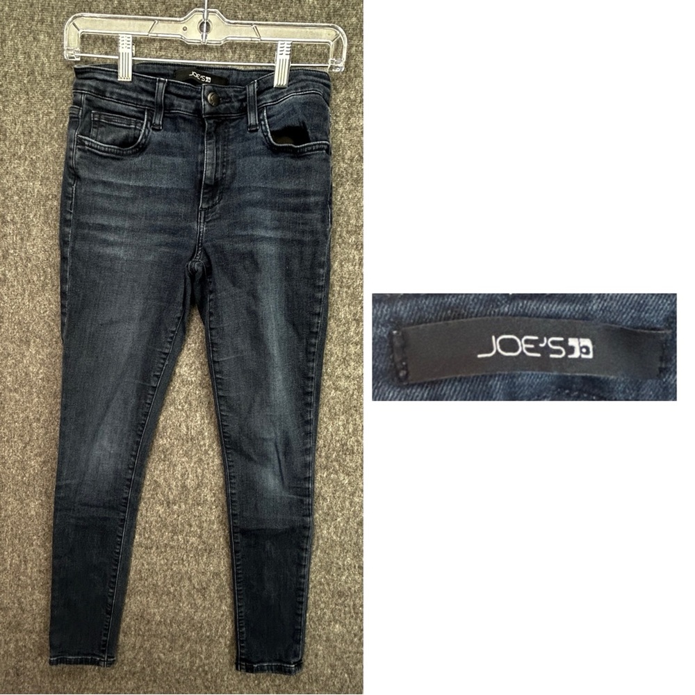 802 Joe’s Jeans Curvy Skinny Ankle Medium Wash Blue Denim Size 26